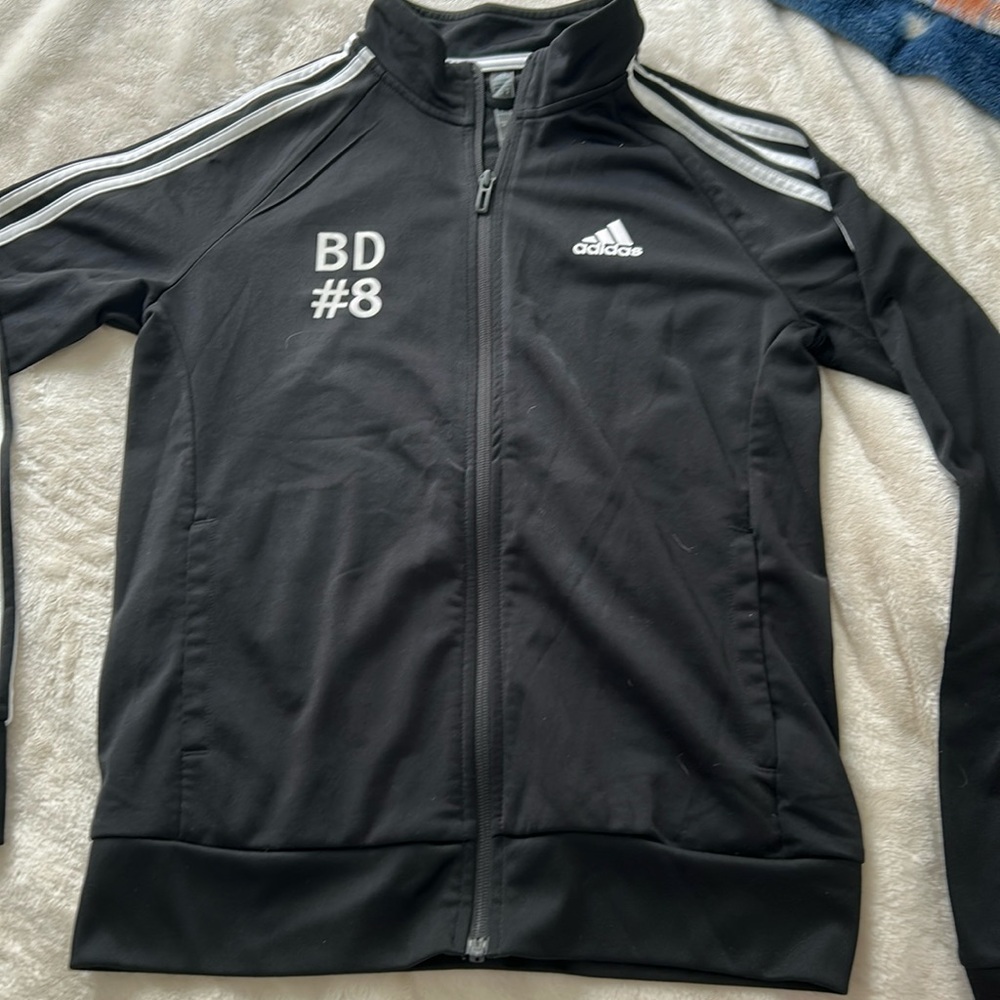 Adidas size small zip up sweatshirt